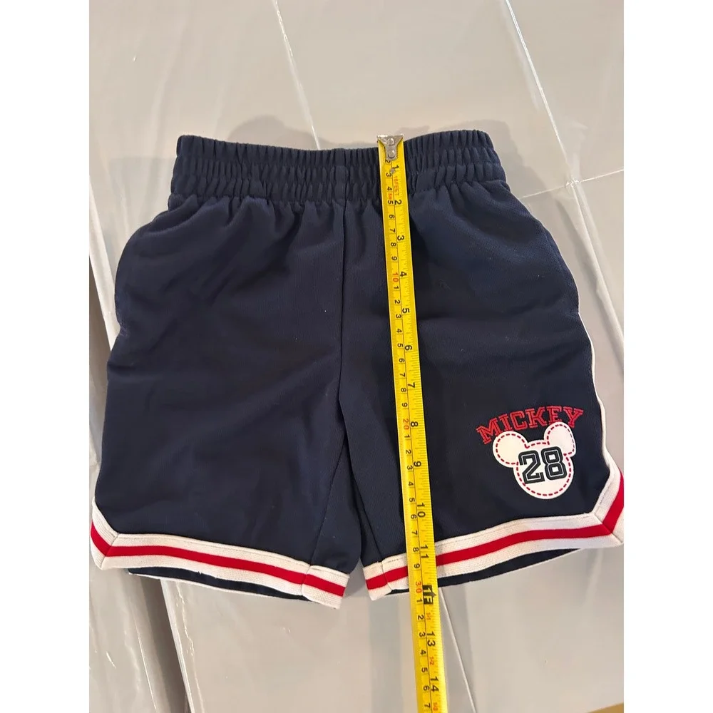 Disney Jumping Beans Mickey Mouse Baseball Tank and Shorts Set Navy Blue 3T